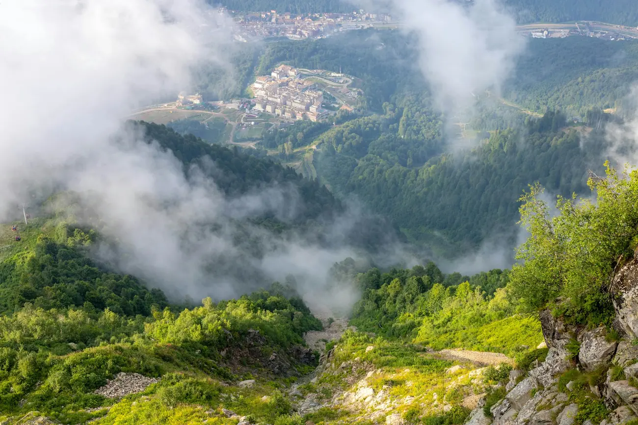 Лето в Красной Поляне